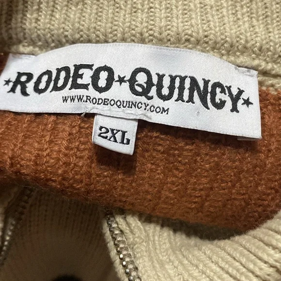 Rodeo Quincy Jenkins Jacket - Floral Embroidered Sweater; 2XL - Picture 8 of 11